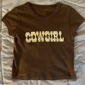 Brandy Cowgirl Crop Top